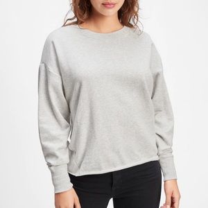GAP Drapey-Sleeve Sweatshirt Small